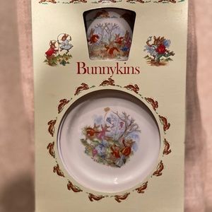 NIB Bunnykins 3 Piece Set by Royal Doulton